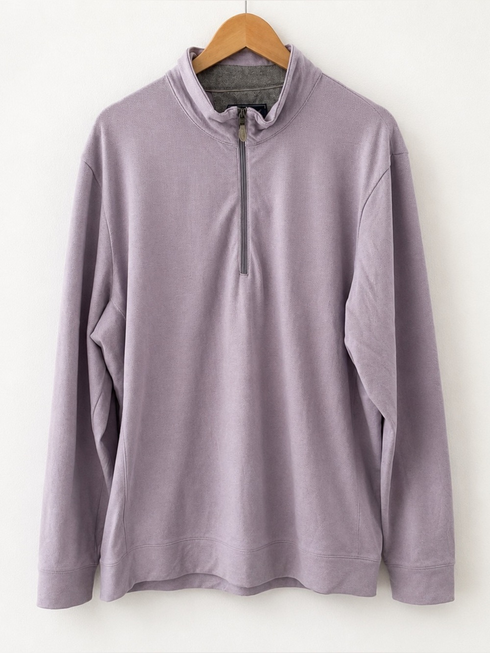 Vineyard Vines Men’s XL Lilac Purple Quarter Zip Pullover Golf Preppy